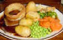 Roast beef and Yorkshire Pudding!